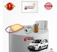 KIT TAGLIANDO FILTRI CITROEN BERLINGO II 1.6 HDI FAP 82KW 112CV DAL 2011 ->