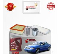 KIT TAGLIANDO FILTRI E OLIO AUDI A4 B5 2.8 E 128KW 174CV DAL 1994 -> 1997