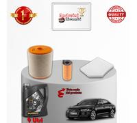 KIT TAGLIANDO FILTRI E OLIO AUDI A4 8W 2.0 TDI 110KW 150CV DAL 2015 ->