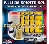 KIT TAGLIANDO FILTRI E OLIO BARDAHL 0W30 AUDI A7 A6 ALLROAD 3.0 TDI DA 2011