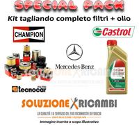 Kit Tagliando Filtri E Olio Mercedes Classe S S 350 180Kw 245Cv 06/03- 08/05
