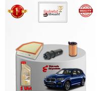 KIT TAGLIANDO FILTRI E OLIO PER BMW X3 G01 18 D xD 100KW 136CV DAL 2018 ->