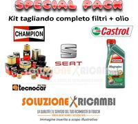 Kit Tagliando Filtri E Olio Seat Toledo II 1.8 20Vt 132Kw 180Cv 05/01- 05/06