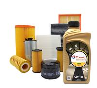 Kit Tagliando Filtri e Olio Total 5w30 Peugeot 207 1.4 hdi
