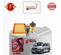 KIT TAGLIANDO FILTRI E OLIO VOLKSWAGEN TRANSPORTER 1.9 TDI 63KW 85CV 2007 ->