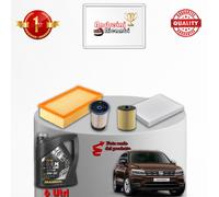 KIT TAGLIANDO FILTRI SKODA RAPID 1.4 TSI 92KW 125CV DAL 2015 ->