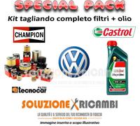 Kit Tagliando Filtri E Olio Vw Transporter IV 2.5 Syncro 81Kw 110Cv 10/92- 04/03