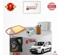 KIT TAGLIANDO FILTRI E OLIO xCITROEN BERLINGO II 1.6 HDI FAP 68KW 92CV 2012 ->