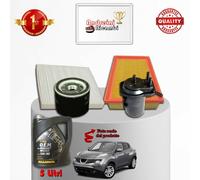 KIT TAGLIANDO FILTRI E OLIO xNISSAN JUKE 1.5 dCi 81KW 110CV DAL 2011 ->