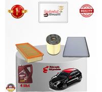 KIT TAGLIANDO FILTRI + OLIO ALFA ROMEO MITO 1.4 TB 16V 77KW 105CV DAL 2009 ->