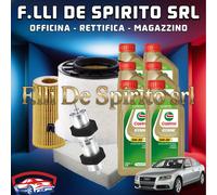 KIT TAGLIANDO FILTRI OLIO CASTROL 5W30 LONG LIFE AUDI A4 E A5 3.0 TDI