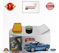 KIT TAGLIANDO FILTRI + OLIO FORD FOCUS CABRIOLET 1.6 74KW 100CV DAL 2009 -> 2010