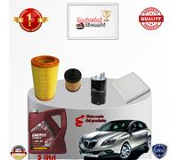 KIT TAGLIANDO FILTRI + OLIO LANCIA DELTA III 1.6 MJTD 88KW 120CV DAL 2014 ->