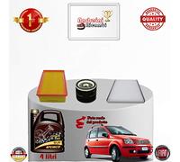 KIT TAGLIANDO FILTRI + OLIO PANDA II 1.1 8V 40KW 54CV DAL 2006 -> 2013