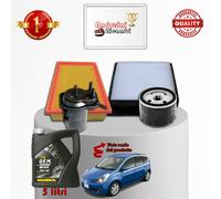 KIT TAGLIANDO FILTRI + OLIO PER NISSAN NOTE 1.5 dCi 51KW 70CV DAL 2006 ->