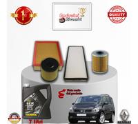 KIT TAGLIANDO FILTRI + OLIO RENAULT ESPACE IV 2.0 dCi 110KW 150CV DAL 2013 ->