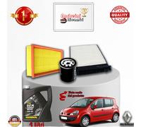 ECONOMY - KIT TAGLIANDO 2 FILTRI + 4 LT OLIO 5W30 RENAULT CLIO IV 1.2 BENZINA