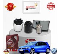 KIT TAGLIANDO FILTRI + OLIO VW GOLF VI 1.4 TSI 90KW 122CV DAL 2008 ->