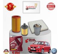 KIT TAGLIANDO FILTRI + OLIO VW LUPO 1.2 TDI 45KW 61CV DAL 1999 -> 2005