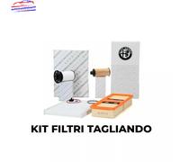 KIT TAGLIANDO FILTRI ORIGINALI ALFA ROMEO GIULIA STELVIO 2.2 DIESEL JTDM