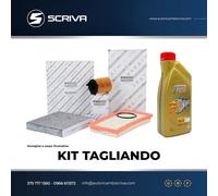 KIT TAGLIANDO FILTRI ORIGINALI +OLIO CASTROL AUDI A3 SPORTBACK SEDAN 1.6 2.0 TDI