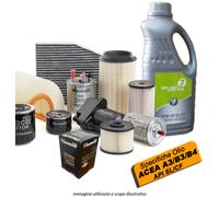 Kit Tagliando Filtri Tecnocar e 4L Olio Lancia Y 1.2 16V 97- 63KW 86CV