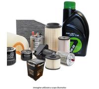 Kit Tagliando Filtri Tecnocar e 6L Olio BMW 3 Touring 320d xDrive 08- 130KW