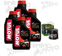 KIT TAGLIANDO FILTRO+4LT 7100 10W40 MOTUL HONDA XRV750 Africa Twin RD07 93-02