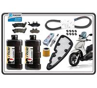KIT TAGLIANDO FILTRO ARIA FILTRO OLIO ED OLIO COMPLETO PER PIAGGIO BEVERLY 350 TUTTI I MODELLI SENZA ABS ORIGINALE PIAGGIO.
