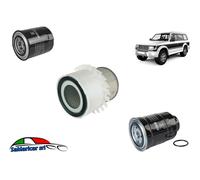 KIT TAGLIANDO FILTRO OLIO ARIA GASOLIO ADATTO A MITSUBISHI PAJERO 2.8 TD 1994->