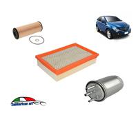 KIT TAGLIANDO FILTRO OLIO ARIA GASOLIO ADATTO A SSANGYONG ACTYON 2.0 XDI 2005->