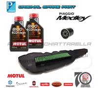 Kit Tagliando Filtro Olio Aria Originale Piaggio Medley 125-150 2020> KIT23