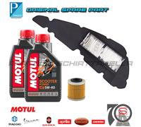 Kit Tagliando Filtro Olio Aria Originale Piaggio New Beverly Hpe 400 KIT42