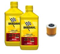 Kit Tagliando Filtro Olio Benelli + Bardahl XTC 10W40 2LT Per IMPERIALE 400