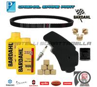 Kit Tagliando Filtro Olio Candela Rulli Cinghia Piaggio New Beverly Hpe 300 K...