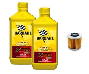 Kit Tagliando Filtro Olio Originale Benelli + Bardhall XTC 10W50 2LT Per IMPERIALE 400