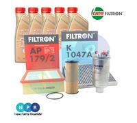 KIT TAGLIANDO FILTRON AUDI A4 8E 1.9 TDI 130CV