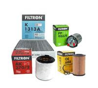 KIT TAGLIANDO FILTRON AUDI A1 SEAT IBIZA SKODA FABIA VOLKSWAGEN POLO KITFLR049