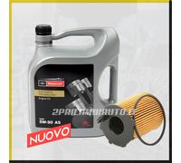 TAGLIANDO ORIGINALE OLIO MOTOR-CRAFT A5 5W30 5 litri + Filtro olio 1717510/C