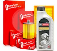 Kit Tagliando Ford C-Max Focus MK2 1.6 1.8 2.0 3 Filtri + 5Lt Olio Ford 5w30