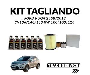 Kit Tagliando Ford KUGA 2.0 2008/2012 CV136/140/163 KW100/103/120 +6LT FORD 5W30