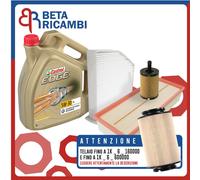 OLIO MOTORE CASTROL EDGE FST 5W30 LITRI 4 (LT. 4) ORIGINALE VW AUDI BMW MERCEDES