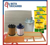 Kit Tagliando Grande Punto 1.3 Multijet 75CV + Olio Bardahl Technos XFS 5W40