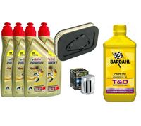 KIT/TAGLIANDO HARLEY DAVIDSON XL 883 04/08 CASTROL 20W50 FILTRO OLIO ARIA 75W90