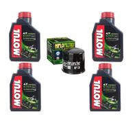 KIT TAGLIANDO HF138+4LT MOTUL 5100 10W50 SUZUKI GSX1250 FA-L0 Traveller 10