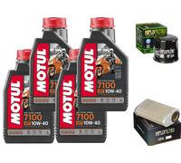 KIT/TAGLIANDO HONDA CB/1000/R 2008 AL 2010 FILTRO ARIA OLIO MOTUL 7100 PER MOTO