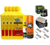 KIT/TAGLIANDO HONDA/CB/CBF/1000 BARDAHL XTC 10W40 FILTRO OLIO ARIA CANDELE SPRAY