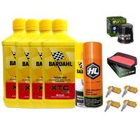 KIT/TAGLIANDO HONDA/CB/SFX/1100 BARDAHL XTC 10W40 FILTRO OLIO ARIA CANDELE SPRAY