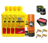 KIT/TAGLIANDO HONDA/CB/SFX/1100 BARDAHL XTC 10W50 FILTRO OLIO ARIA CANDELE SPRAY