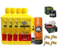 KIT/TAGLIANDO HONDA/CBF/1000/F BARDAHL XTC 10W40 FILTRO OLIO ARIA CANDELE SPRAY